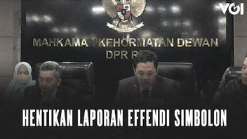 VIDEO: Regarding The TNI Like The 'Ormas Group', MKD Stop The Effendi Simbolon Report