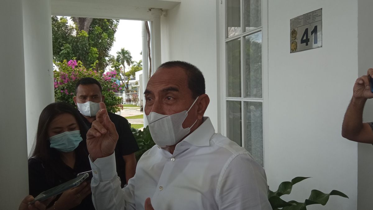  Gubsu Edy Veut Une éradication Concrète De La Drogue, Exemple Lorsque La Poignée De Main De Pangdam Déploie Des Chars à Medan