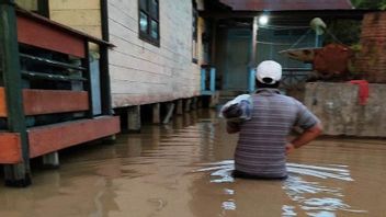 洪水はプーランピサウ、中央カリマンタンの6つの村を浸す