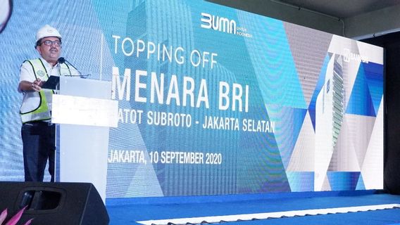 Menara BRI Gatot Subroto Akan Rampung pada Juni 2021