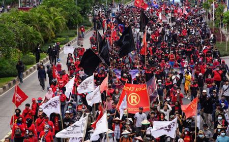 Demo Lanjutan Tolak UU Cipta Kerja, Ini Skema Lalu Lintas di Sekitar Istana