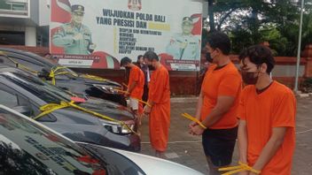Police Arrest Rental Car Embezzlement Syndicate At Bali's Ngurah Rai Airport