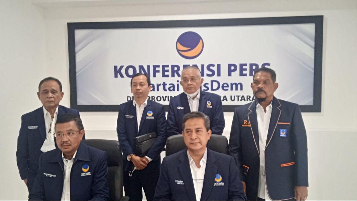 Eks Wali Kota Medan Rahudman Harahap dan Mantan Bupati Labuhanbatu Gabung ke NasDem