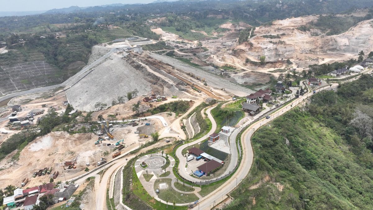 The Progress Of The Jlantah Dam In Karanganyar Reaches 93.25 Percent, Target Inaugurated January 2025