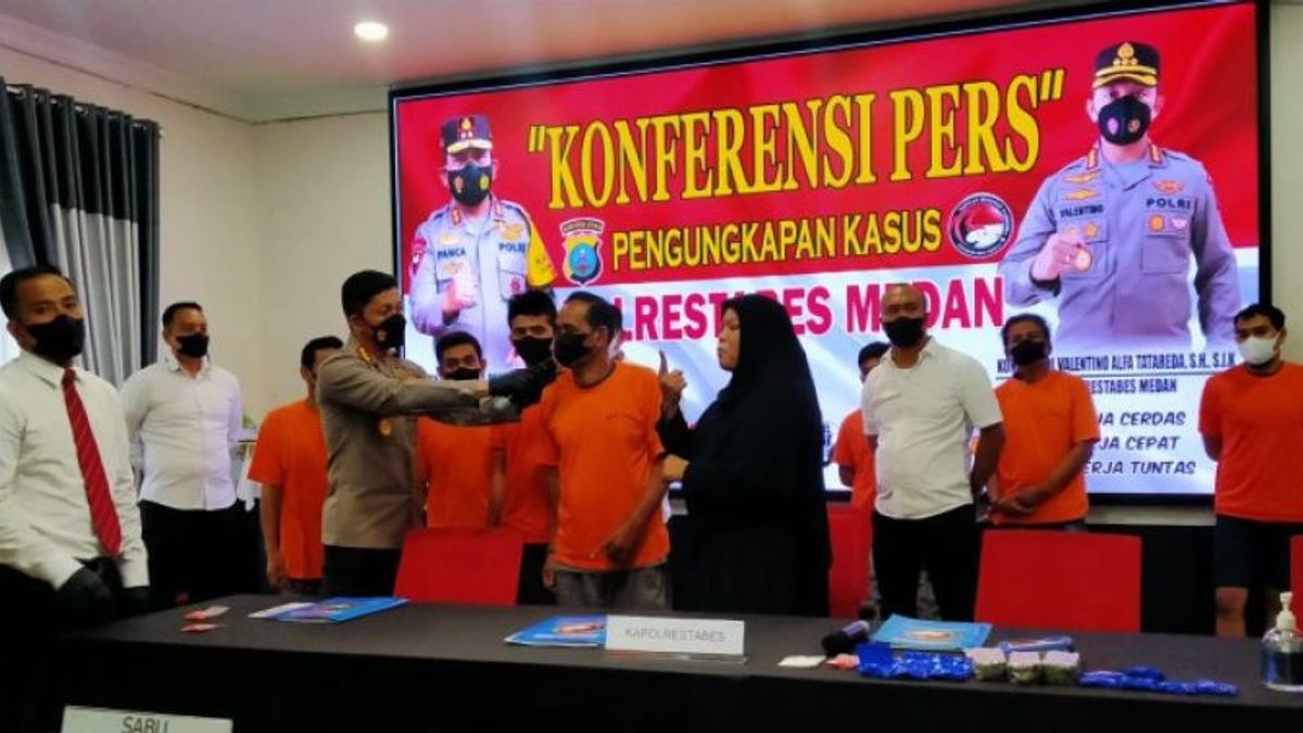 Medan Polrestabes Failed To Circulate 9,500 New Types Of Drug Pills