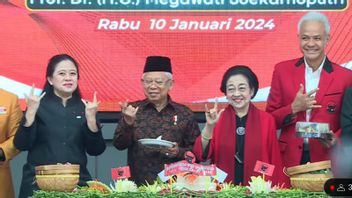The TKN Expert Council Was Shocked By Vice President Ma'ruf Amin 'Greeting Metal' At The PDIP Anniversary, Maybe Jari Slipping