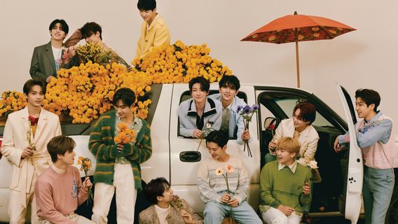 Perdana, SEVENTEEN Nyanyikan <i>Ready to Love</i> di Jimmy Kimmel Live!