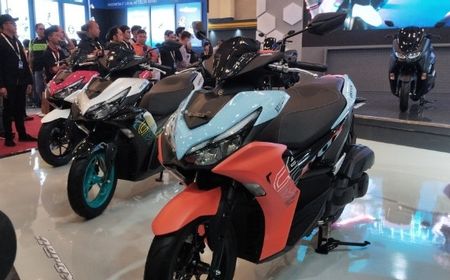 Yamaha Luncurkan Warna Baru Aerox 155 di Ajang IMOS 2023