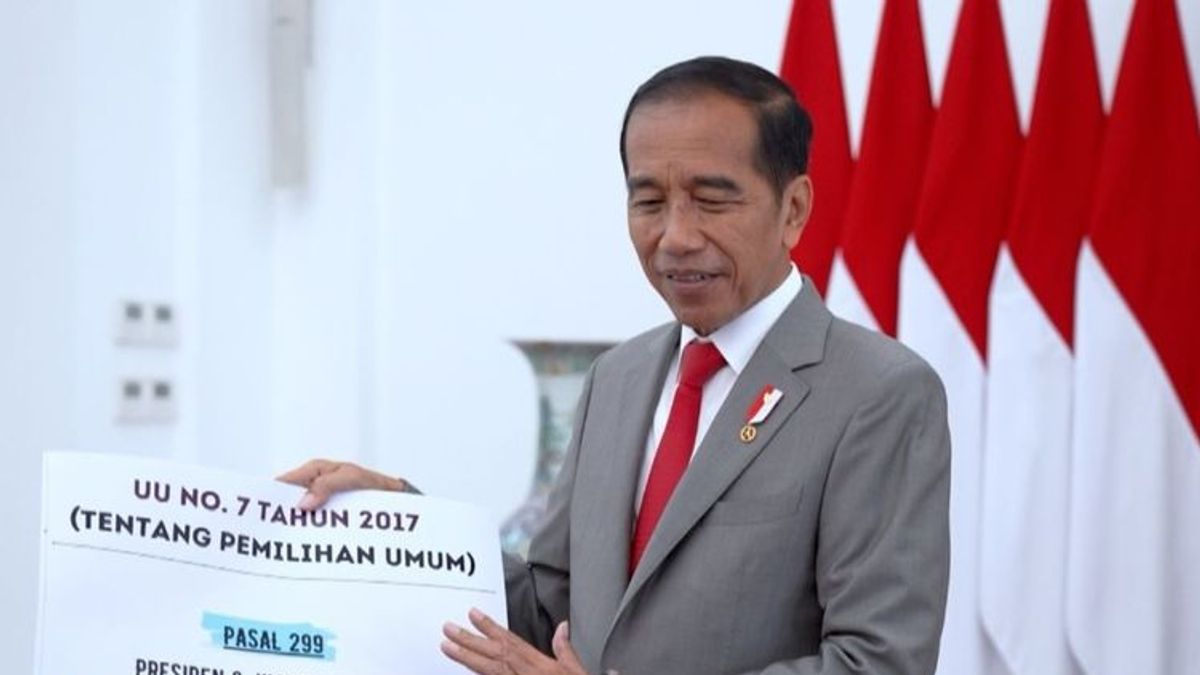 Le président Jokowi, vous ne devriez pas suivre la campagne