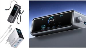  Anker Luncurkan Power Bank 25.000mAh dan Charger 140W dengan Layar Digital