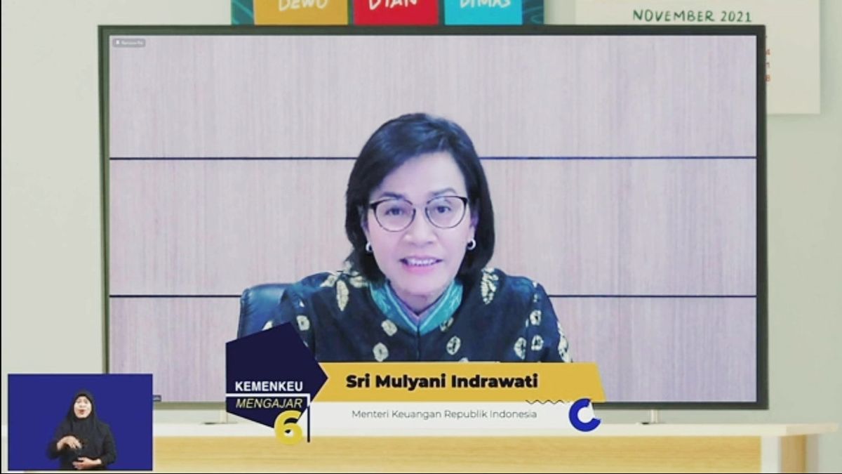 Sri Mulyani Conveys The Reality To Students About The State Budget Which Is Overdrawn By IDR 1,000 Trillion: We Finance It Through Debt