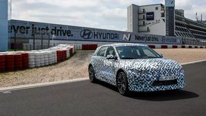 Sebelum Debut pada Juli Mendatang, Hyundai Adakan Pengujian Tahap Akhir Ioniq 5 N di sirkuit Nurburgring