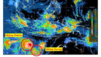 ليس فقط إعصار سيروجا، BMKG يطلب من السكان أن يكونوا على بينة من تأثير الإعصار الاستوائي أوديت