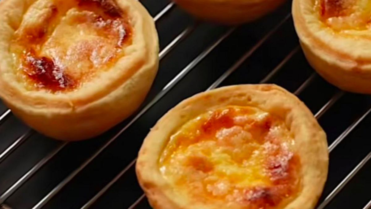 Egg Tart Portuguese Recipe, Sweet Snack And Creamy For Coffee Drinking Friends