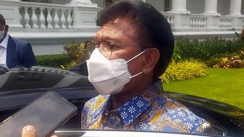 Johnny G Plate: Regarding Reshuffle, No Need For Jokowi To Discuss NasDem
