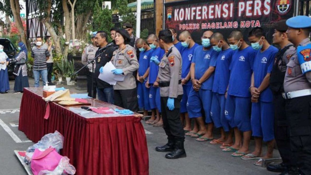 The Thief Was Arrested By The Police After 7 Stealing At The Magelang Kindergarten