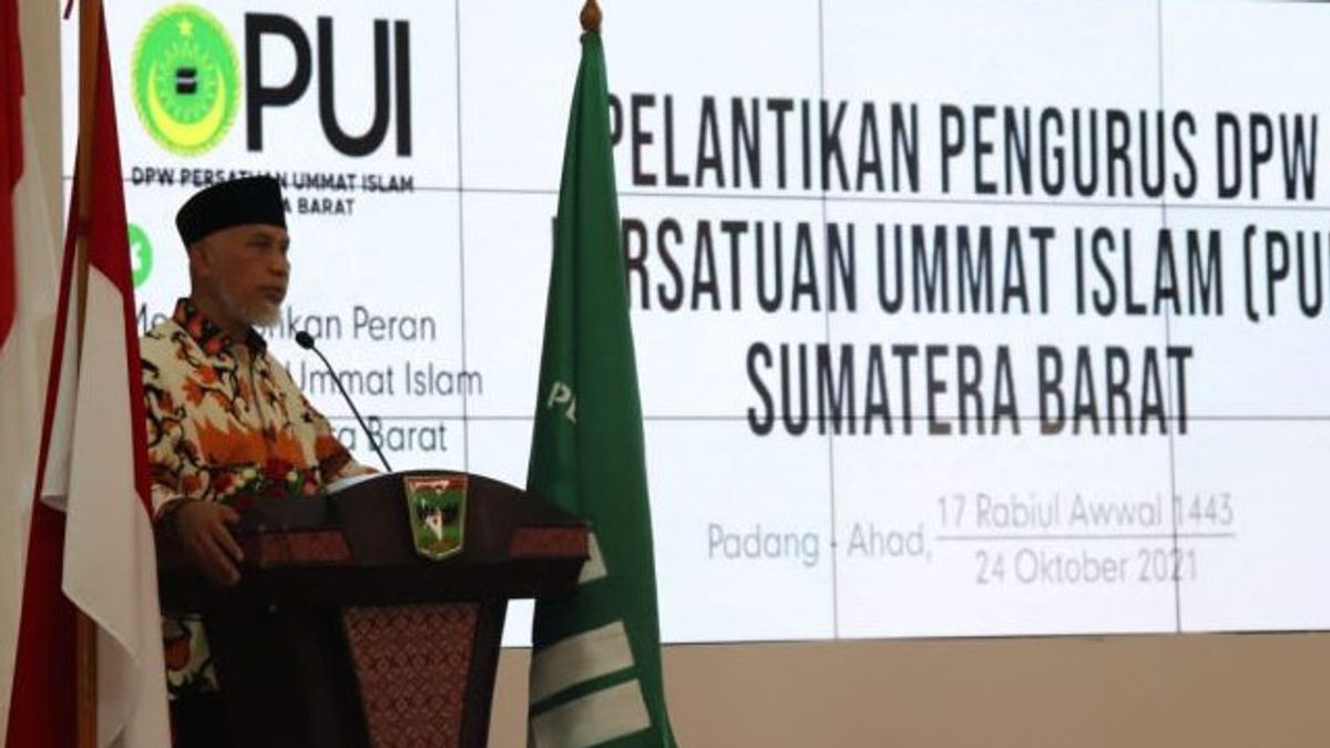 West Sumatra Governor Mahyeldi: Religious Organizations Have More Freedom To Unite People