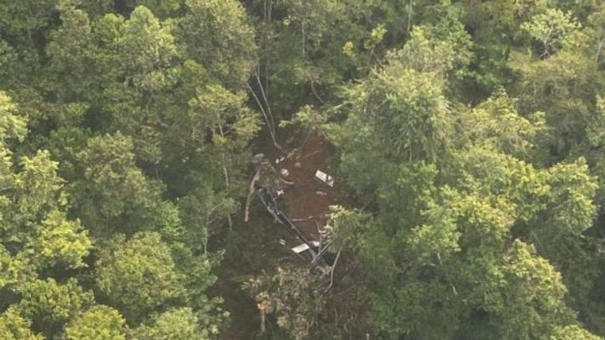 SAR小组确保8名受害者在Sekadau Kalbar直升机事故中死亡