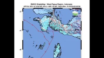 Gempa Papua Barat Magnitudo 6,0