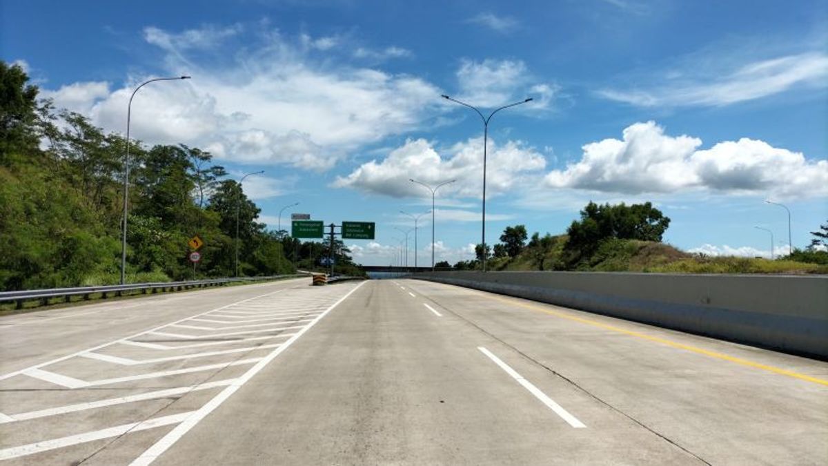 D-5 Lebaran, Homecoming Flow On The Trans Sumatra Toll Road Is Still Empty