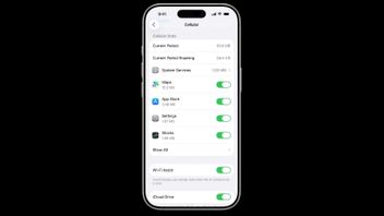 iPhoneで使用されているモバイルデータの数を表示する方法は次のとおりです。