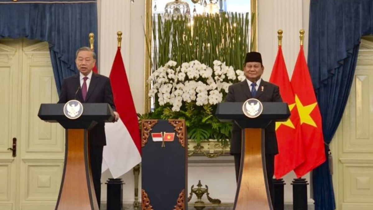 Prabowo: Indonesia-Vietnam Ingin Jadi Negara Maju pada 2045