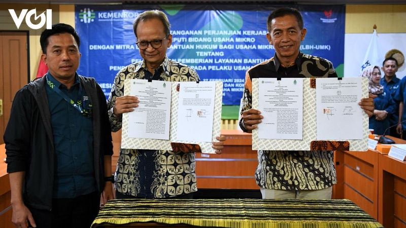 Collaborating With 15 LBH Partners, Kemenkop UKM Provides Legal ...