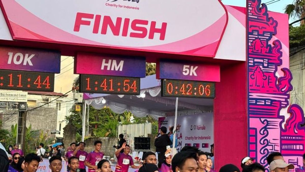 Seru, 11.000 coureurs animent le Kemala Run à Gianyar