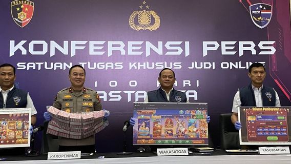 Kasus Judi Online Slot8278, Bareskrim Setapkan Tersangka Baru Hingga Sita Uang Rp70 Miliar