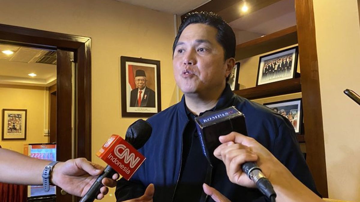 Jagokan Jadi Ketum PSSI, Menteri BUMN Tak Mau Dream Di Siang Bolong