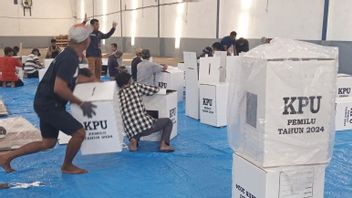 KPUは、TNIとPolriが地域ペロソクに2024年の選挙のための物流を送ることを関与させます