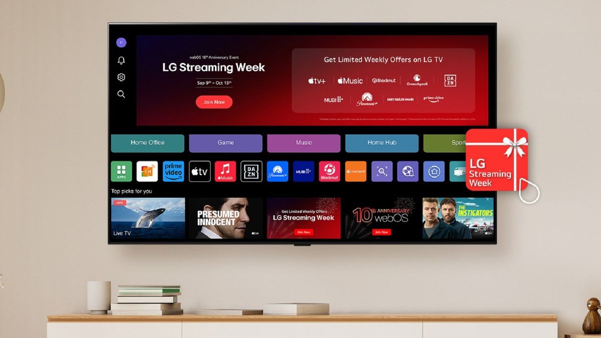 LG lance la semaine de streaming de LG pour célébrer le décenche de l'exploitation webOS