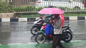 BMKGはジャカルタが木曜日に雨が降ると予測しています