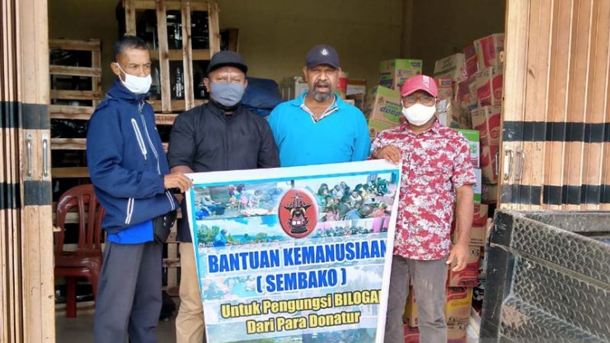 Timika Diocese Sends 1.2 Tons Of Basic Materials To Intan Jaya Refuge In The Middle Of Armed Conflict