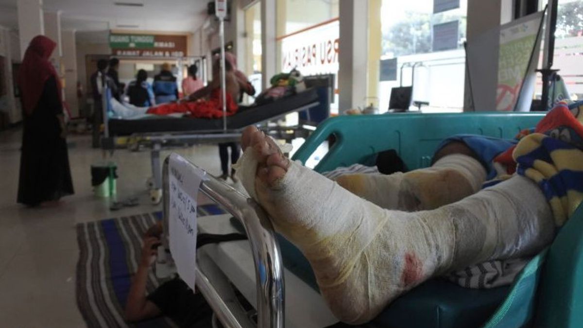 Temporary Data BPPD Lumajang: 102 Injured Victims Due To The Semeru Eruption
