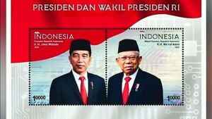Prangko Seri Jokowi-Ma’ruf Diluncurkan dalam Memori Hari Ini, 19 Agustus 2020