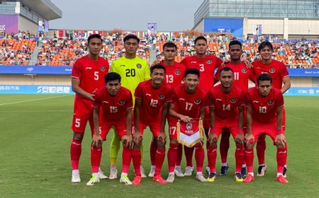 Asian Games 2023: Timnas Indonesia U-24 Bertemu Uzbekistan di Babak 16 Besar