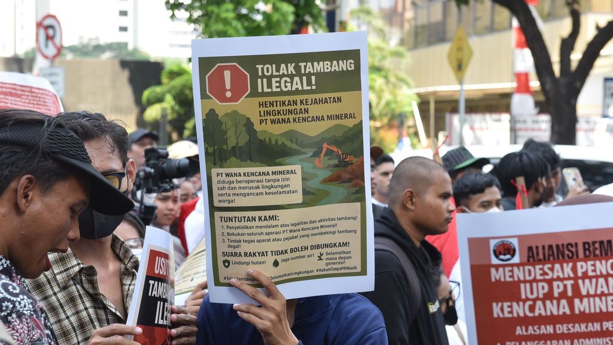 The DKJ BEM Alliance Asks The KPK To Completely Investigate Allegations Of Illegal Mining In East Halmahera