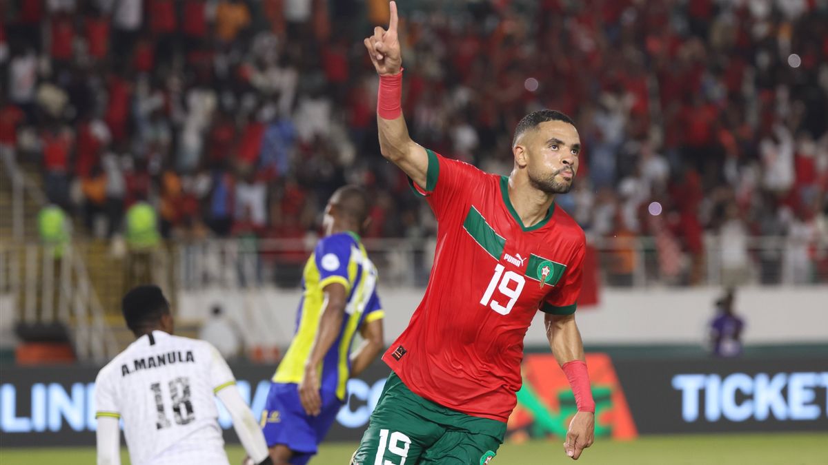 Piala Afrika 2023: Tim Favorit Maroko Kerja Keras Taklukkan 10 Pemain Tanzania