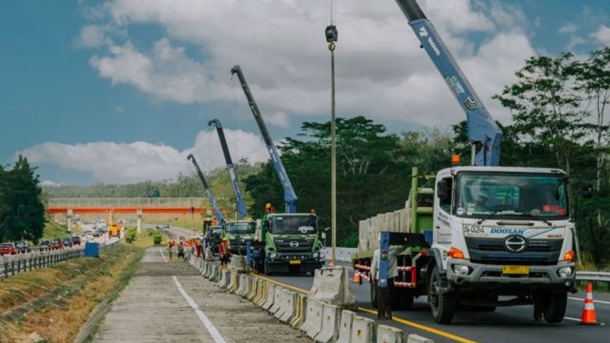 Astra Toll Cipali ajoute un troisième tour au KM 87 + 350 au KM 110 + 359