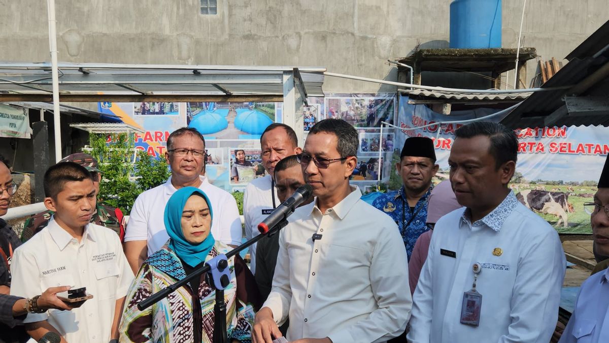 Le projet Galian à Kuningan Bikin Macet, Heru Budi: Désolé, c’est Demi Jakarta à l’avant