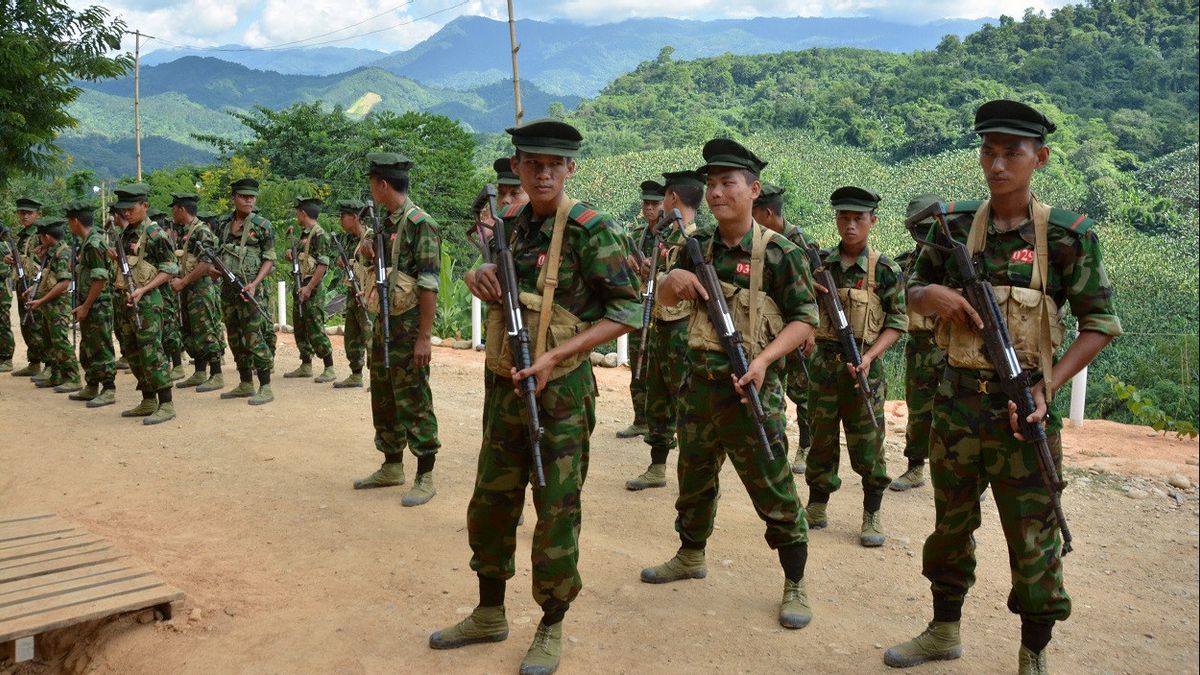 Embuscade Réussie D’un Navire De La Marine, Attaques Ethniques Armées Kia Deux Bases Militaires Du Myanmar Dans L’État Shan