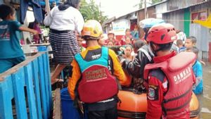 Banjir Makassar, Ibu Rumah Tangga Meninggal Terpeleset Saat Air Mulai Naik