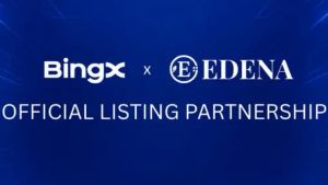 Edena Listing di BingX, Siap Ekspansi ke Bursa Global