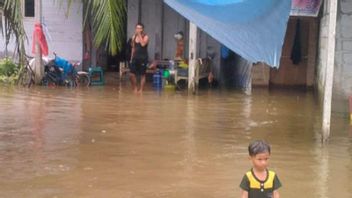 東アチェの3,698軒の家屋が浸水、BPBD:避難の一部