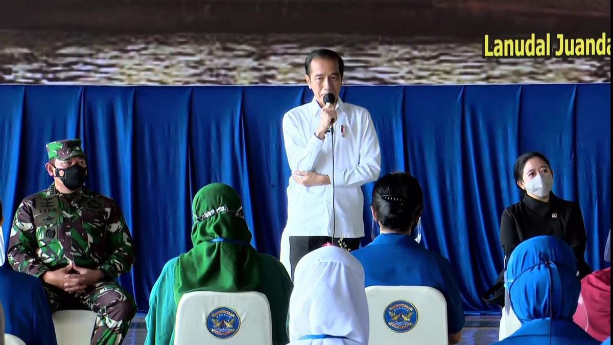 President Jokowi Brings Good News! He Promises Houses For The Family Of The Crew Of KRI Nanggala-402