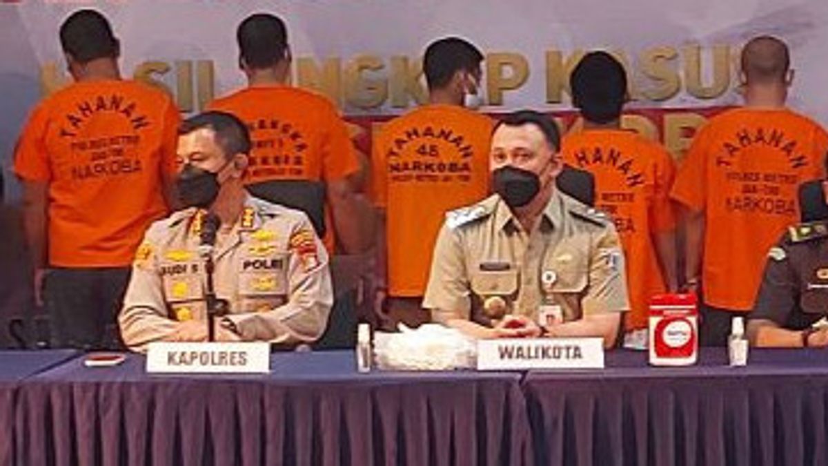 Hasil Penangkapan Bulan Januari – Juni 2022: Polres Jakarta Timur Amankan 92,9 Kilogram Narkoba Berbagai Jenis