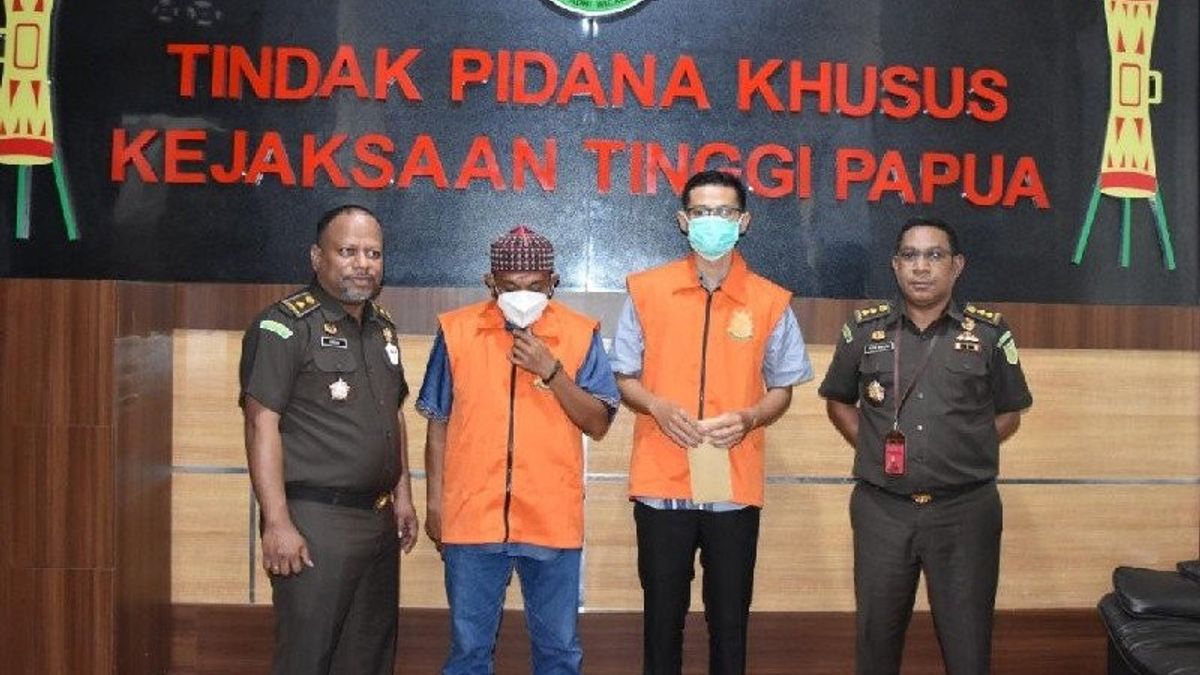 Involved In Corruption And Losing Billions Of Rupiah To The State, The Former Head Of Bulog And Post Office Is Detained By The Papuan Prosecutor