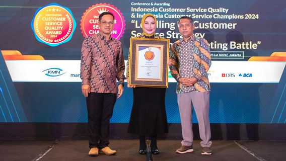 Continuous maintenance of client service, BJB Raif Award Indonesia customer Service qualité Award 2024