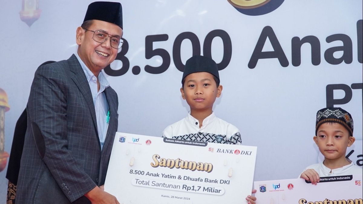 Bank DKI Holds Compensation For 8,500 Orphans And Dhuafa